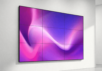 대형 화면인데 이음새가 
너무 눈에 띄어요