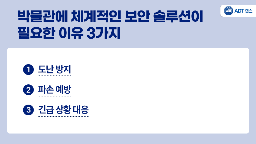 문화재 보존, 도난 방지, 물리보안, AI CCTV, 보안 검색