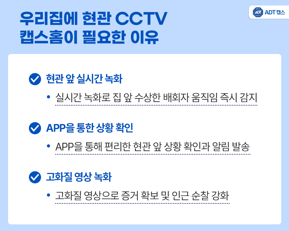 자취 필수템, 주거 침입, 현관 CCTV, 캡스홈, 무단 침입